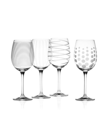 Mikasa 5159282 Verre Cheers Lot de 4 White Wine Glasses