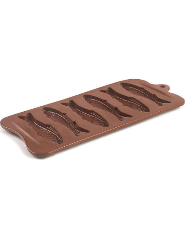 ibili 860315 Moule chocolats Poisson en silicone