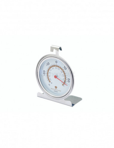 MasterClass MCFRIDGESS Thermomètre en acier inoxydable pour réfrigérateur et congélateur