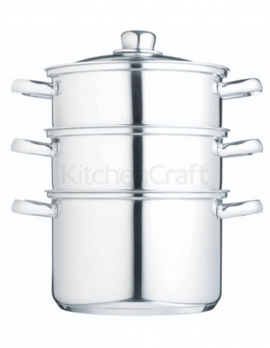 KitchenCraft KCCVSTEAM22 Cuiseur vapeur