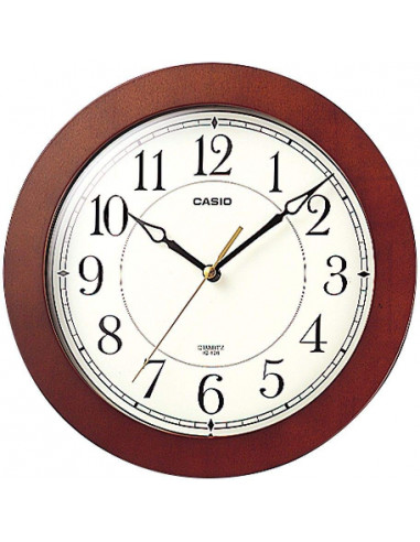 Casio IQ-126-5DF Horloge Marron rond