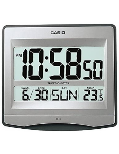 Casio ID-14S-8DF Horloge digitale avec date et température