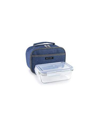 ibili 753401A Sac isotherme Lunchbox away avec conteneur verre