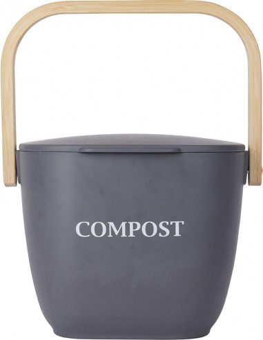 Natural Elements NECOMPGRY Petit compost Eco-Friendly Bambou